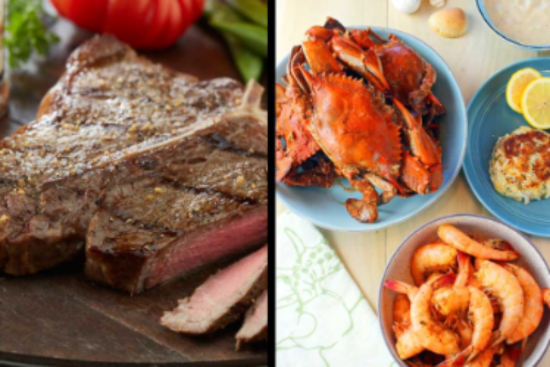 Win a 6-Month Supply of Steak & Seafood