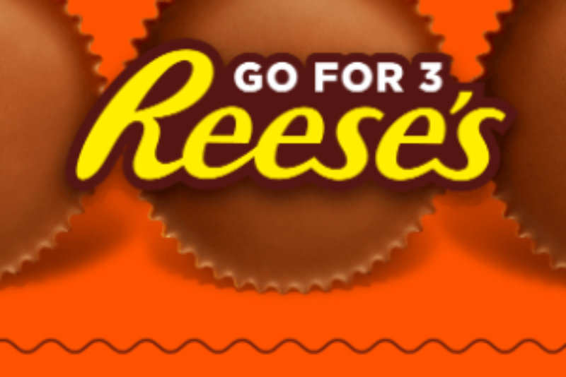 Win 1 of 4,500+ Boxes of Reese's 3-Packs