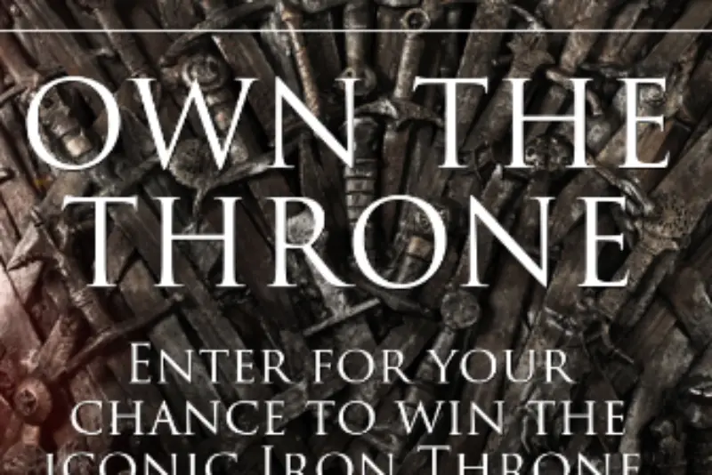 Win a Game of Thrones Throne