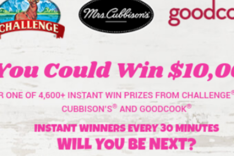Win $10,000 from Challenge Butter