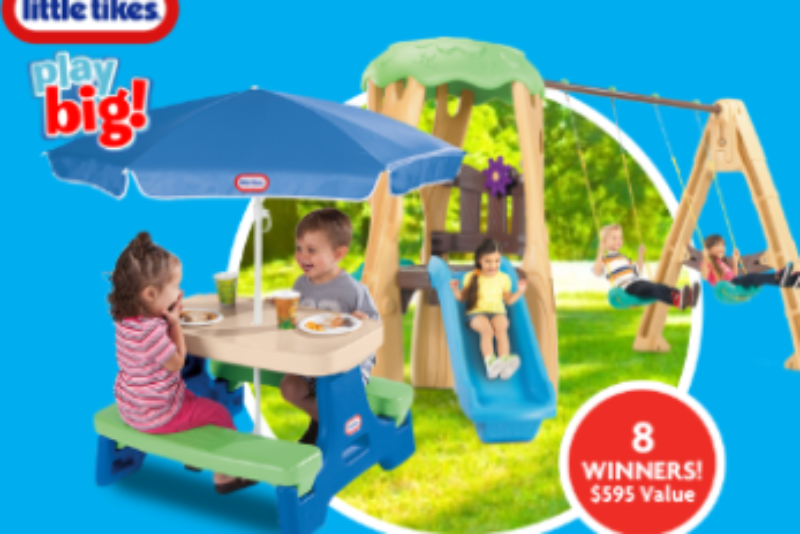 Win 1 of 8 Little Tykes Snack-and-Play Sets