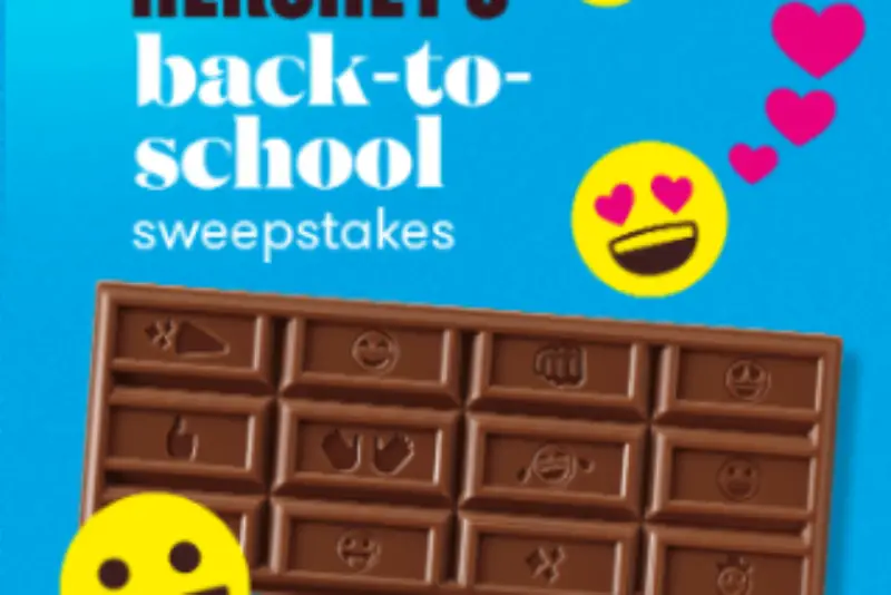 Win 1 of 4,500 Boxes of Hershey's Emoji Bars