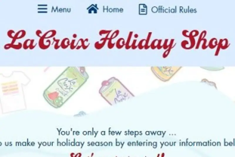 Win Swag from LaCroix