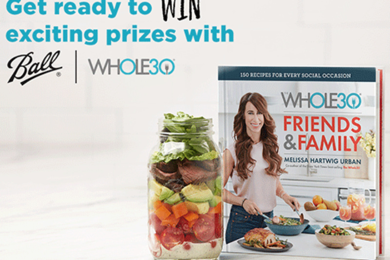 Win a VISA Gift Card or Ball Jar from Whole30