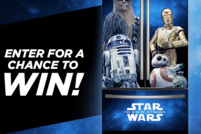 Win a Star Wars Themed Refrigerator from GE