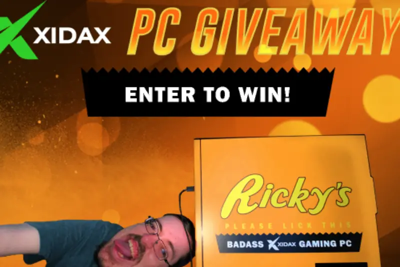 Win a Gaming PC from Xidax & Ricky Berwick