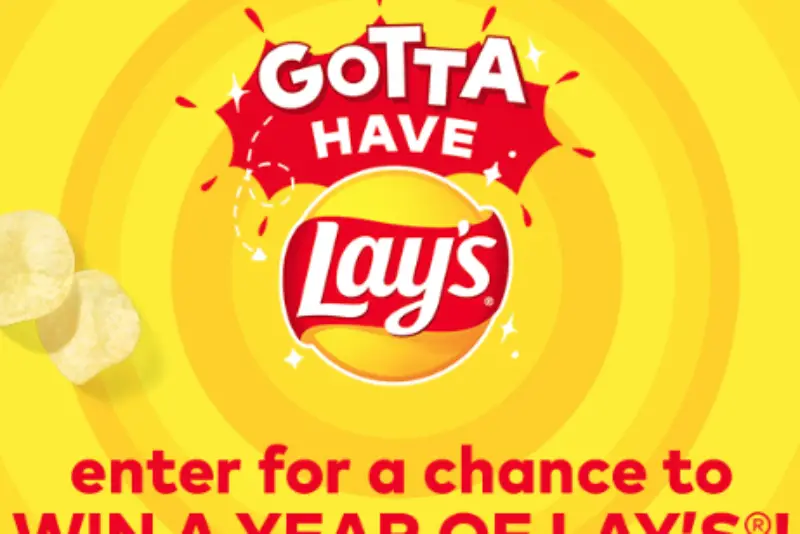 Win a Year of Lay's Potato Chips