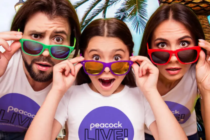 Win a Trip to Peacock Live! at Universal Studios Hollywood