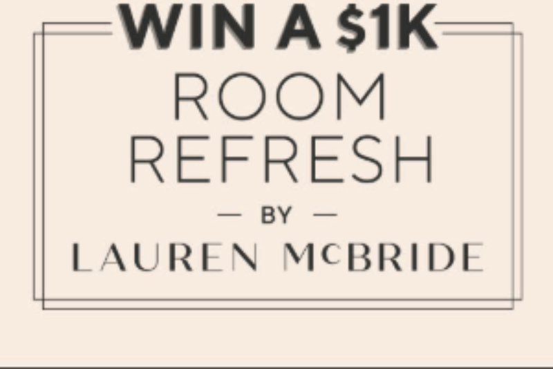 Win a $1K Room Refresh from QVC