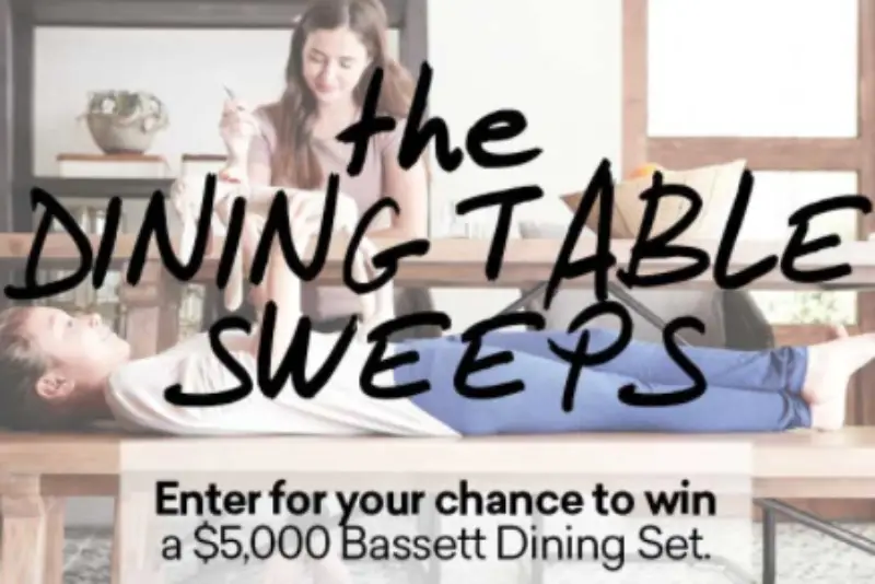 Win a $5K Bassett Dining Set