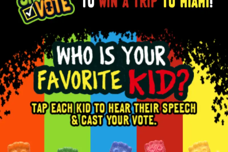 Win a Trip to Miami from Sour Patch Kids