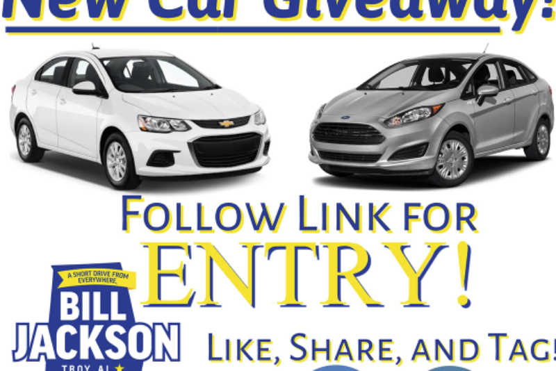 Win a New Ford or Chevy Vehicle