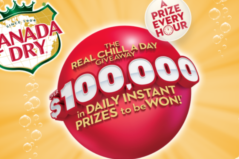 Win Part of $100K in Prizes from Canada Dry