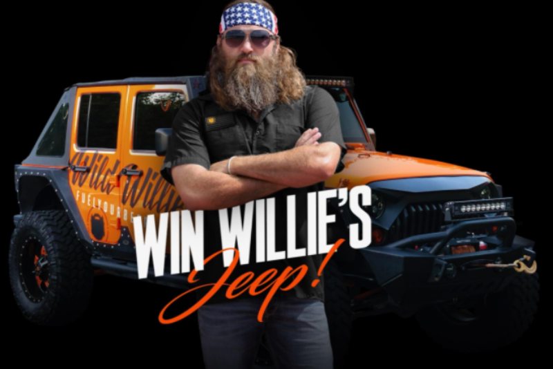 Win a Jeep Wrangler from Wild Willies