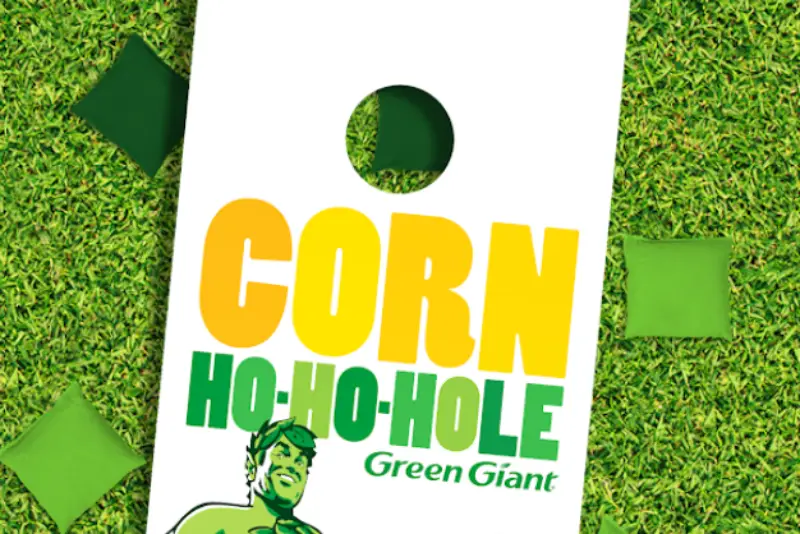 Win a Green Giant Cornhole Board