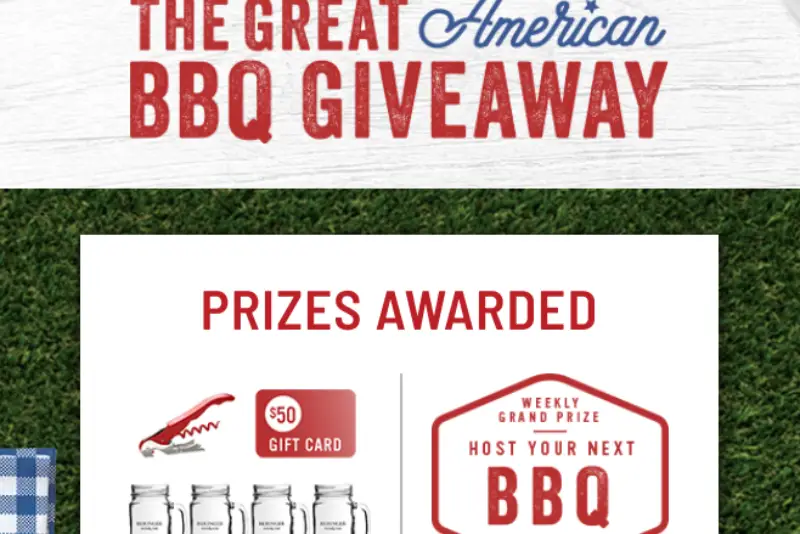 Win a $1K Gift Card for a Great American BBQ