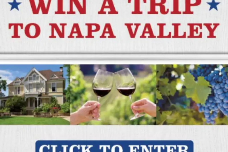 Win a Trip to Napa Valley from Sutter Home