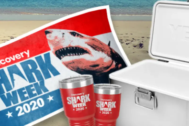 Win a YETI Cooler + Shark Week Towel