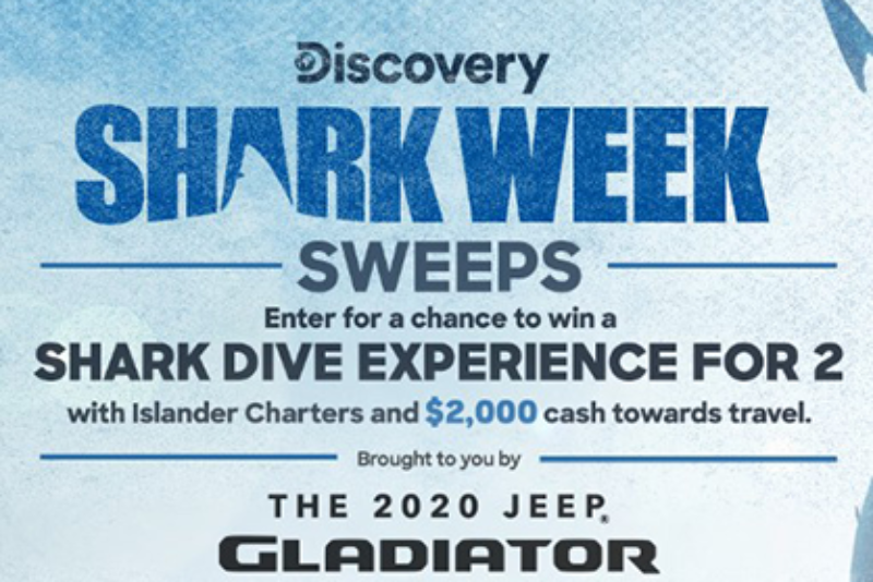 Win a Shark Dive Experience from Discovery