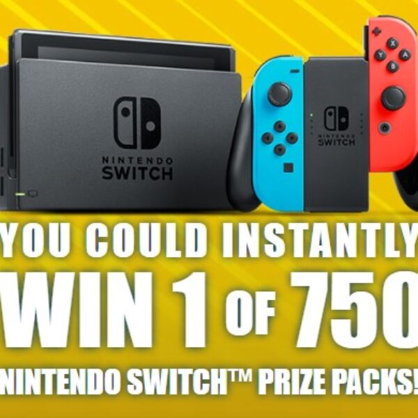 Win 1 of 750 Nintendo Switch Prize Packs from Lunchables « Sweeps Invasion