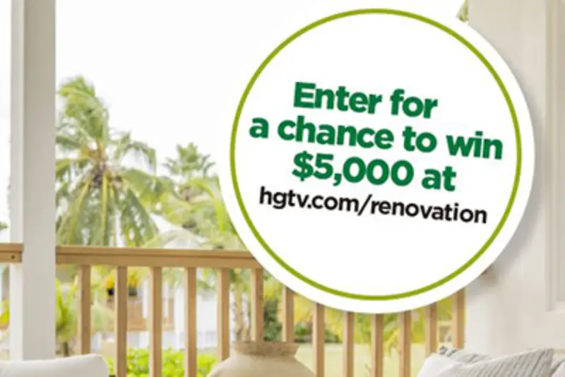 Win $5K from HGTV Magazine