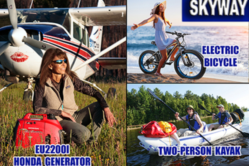 Win a Honda Generator, Electric Bike, or Kayak
