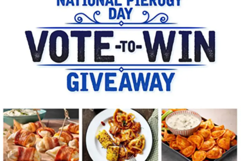 Win a $2,500 VISA Gift Card from Mrs. T's Pierogies