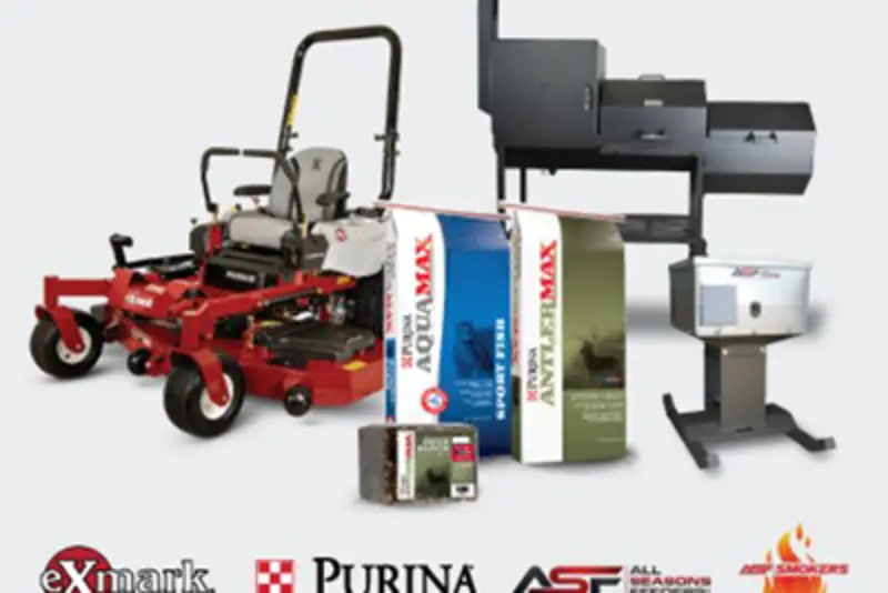 Win a Exmark Mower, Smoker BBQ Pit & More
