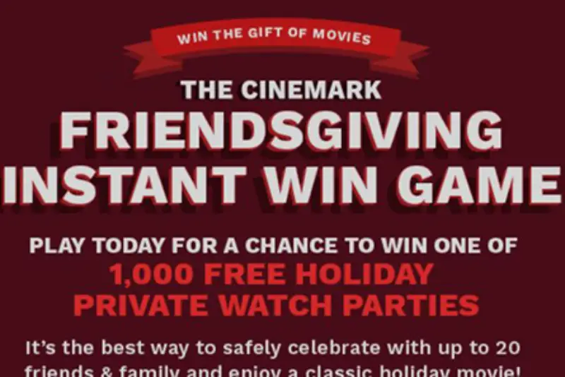 Win 1 of 1,000 Free Holiday Private Watch Parties