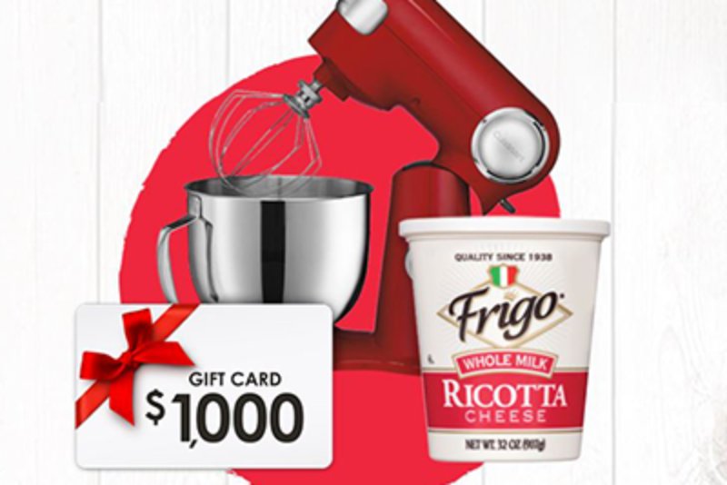Win $1K + Cuisinart Mixer from Frigo