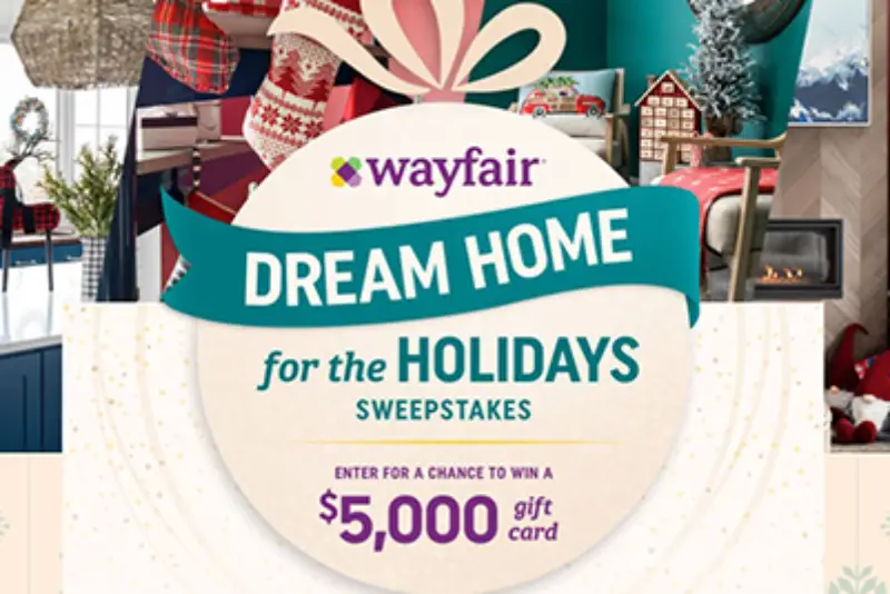 Win a $5K Wayfair Gift Card