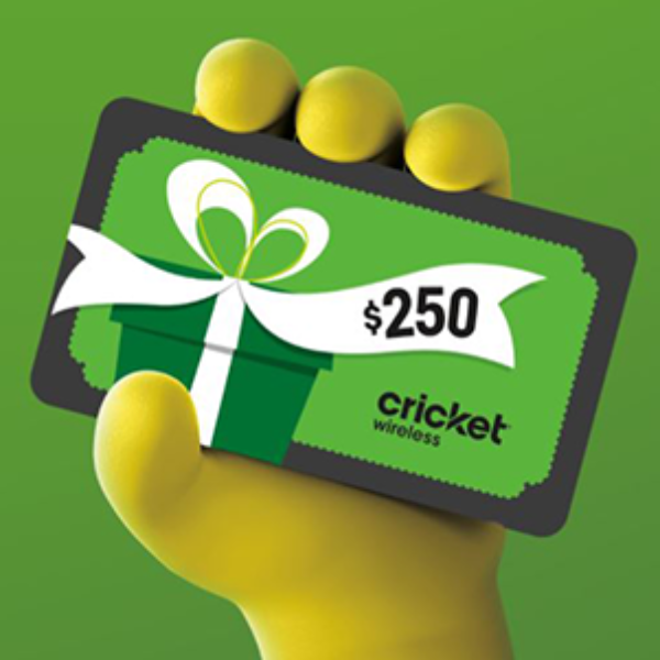 Win a 250 VISA Gift Card from Cricket Wireless « Sweeps Invasion