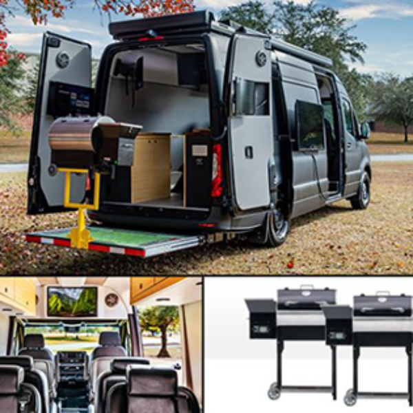 Win the Ultimate 100K+ Mercedes Tailgate Van « Sweeps Invasion