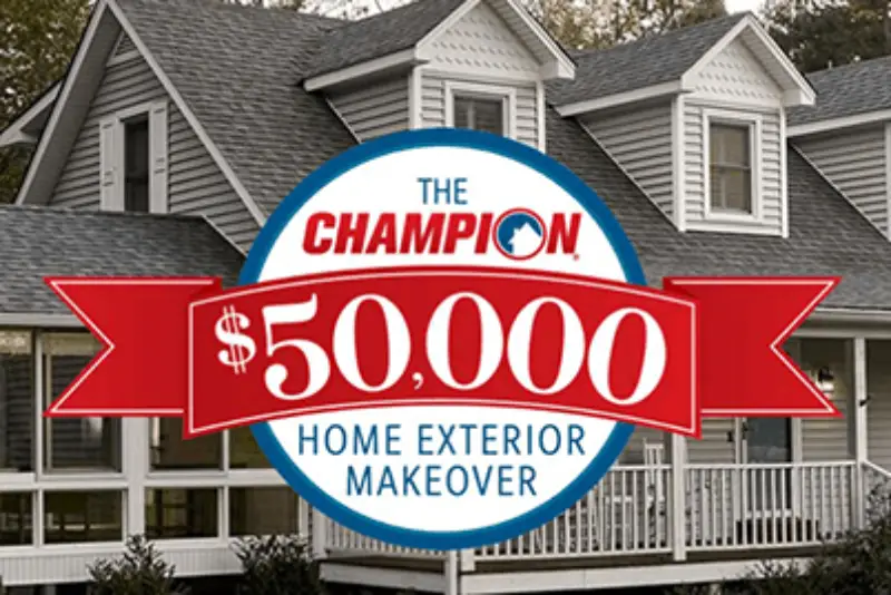 Win $50K in Champion Windows, Siding & Doors
