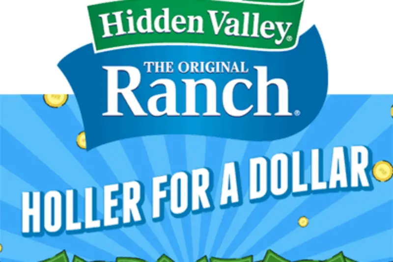 Win $1,000 from Hidden Valley Ranch