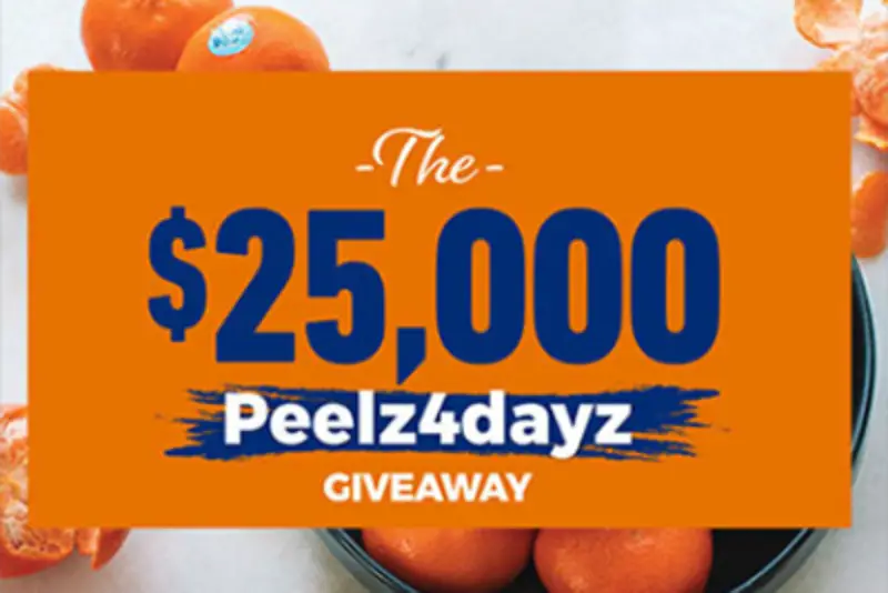Win $5,000 from Peelz Citrus