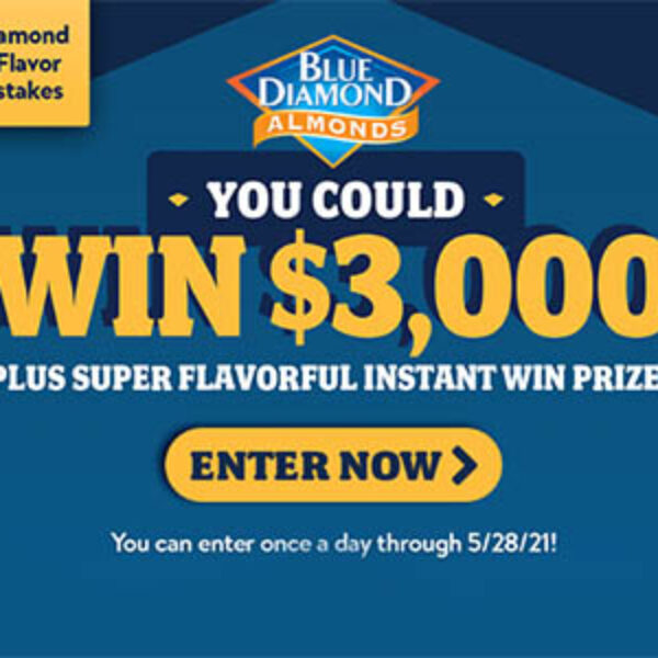 Win 3,000 from Blue Diamond « Sweeps Invasion