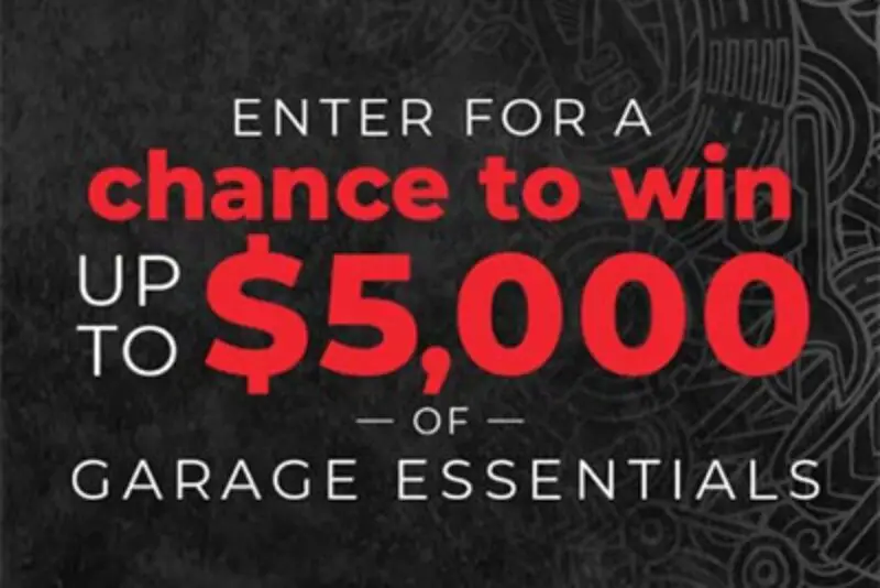 Win $5,000 in Garage Essentials from Discovery