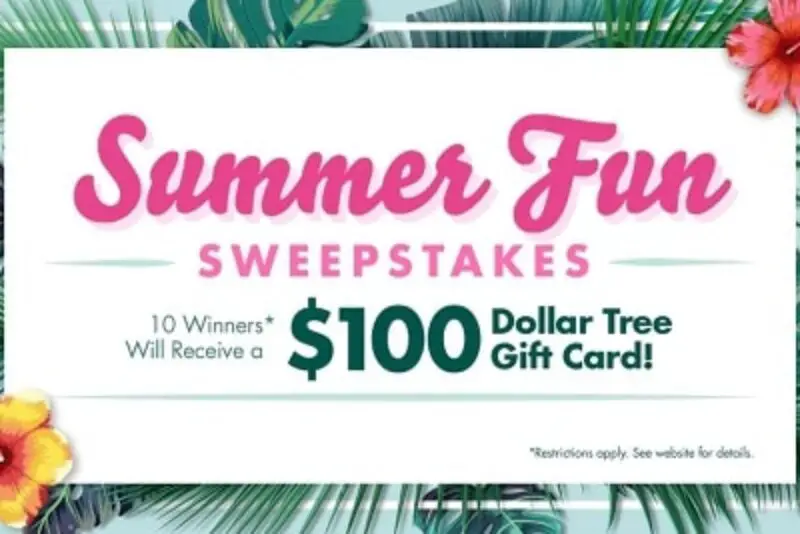 Win a $100 Dollar Tree Gift Card