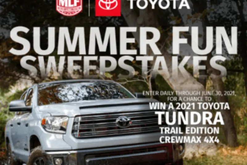 Win a Toyota Tundra Trail Edition Crewmax 4X4