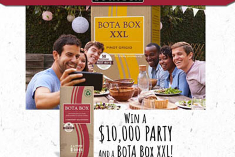 Win a $10,000 Party + Bota Box XXL