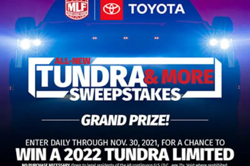 Win a 2022 Toyota Tundra from MLF