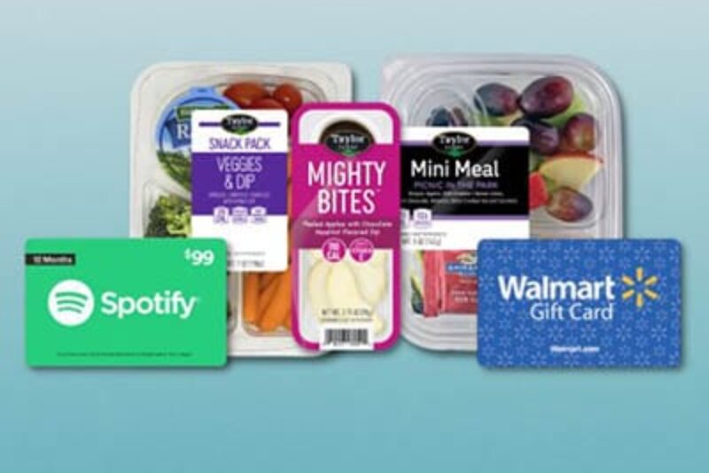 Win a Walmart Gift Card, Spotify Subscription & Taylor Farms Snacks