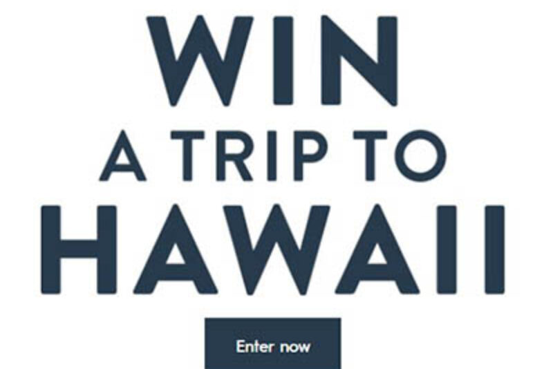 Win a Hawaii Trip from Quicksilver
