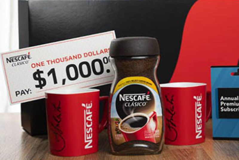 Win Part of $25,000 in Prizes from NESCAFE