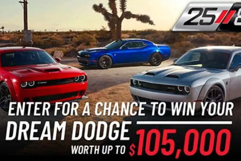 Win a Dream Dodge Valued up to $105,000