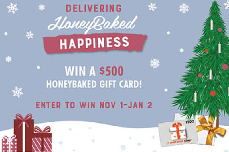 Win a $500 Honey Baked Ham Gift Card