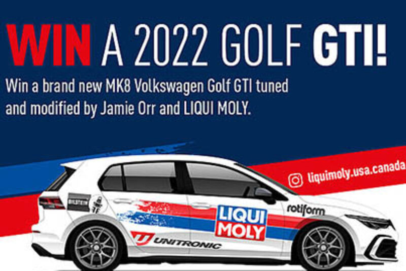 Win a 2022 Volkswagon Golf GTI