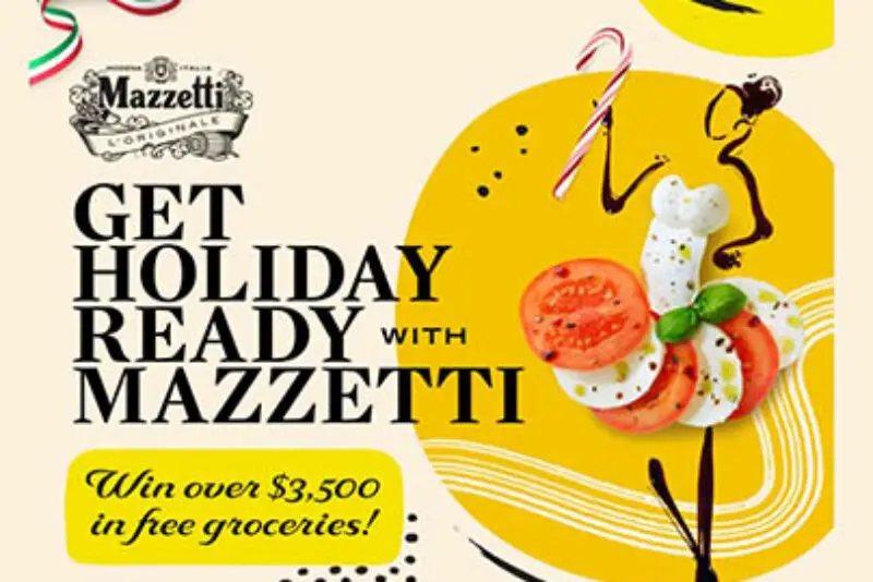 Win $3,500 in Groceries from Mazzetti
