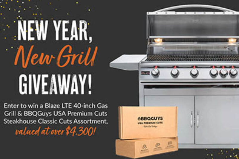 Win a Blaze Premium Grill from BBQ Guys